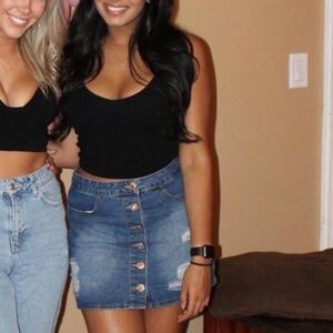 Talula Blank Tank Cropped